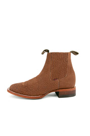 Bessero Cuero Cuello deToro Square Toe Men's Botin