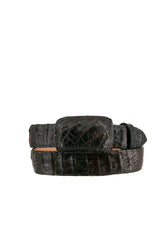 Exotic Caiman Cowboy Belt