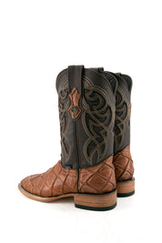 Big Bass Pirarucu Square Toe Cowboy Boots