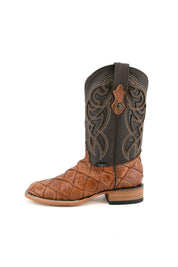 Big Bass Pirarucu Square Toe Cowboy Boots