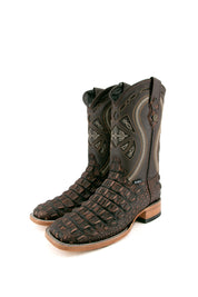 Giant Caiman Hornback Square Toe Cowboy Boot