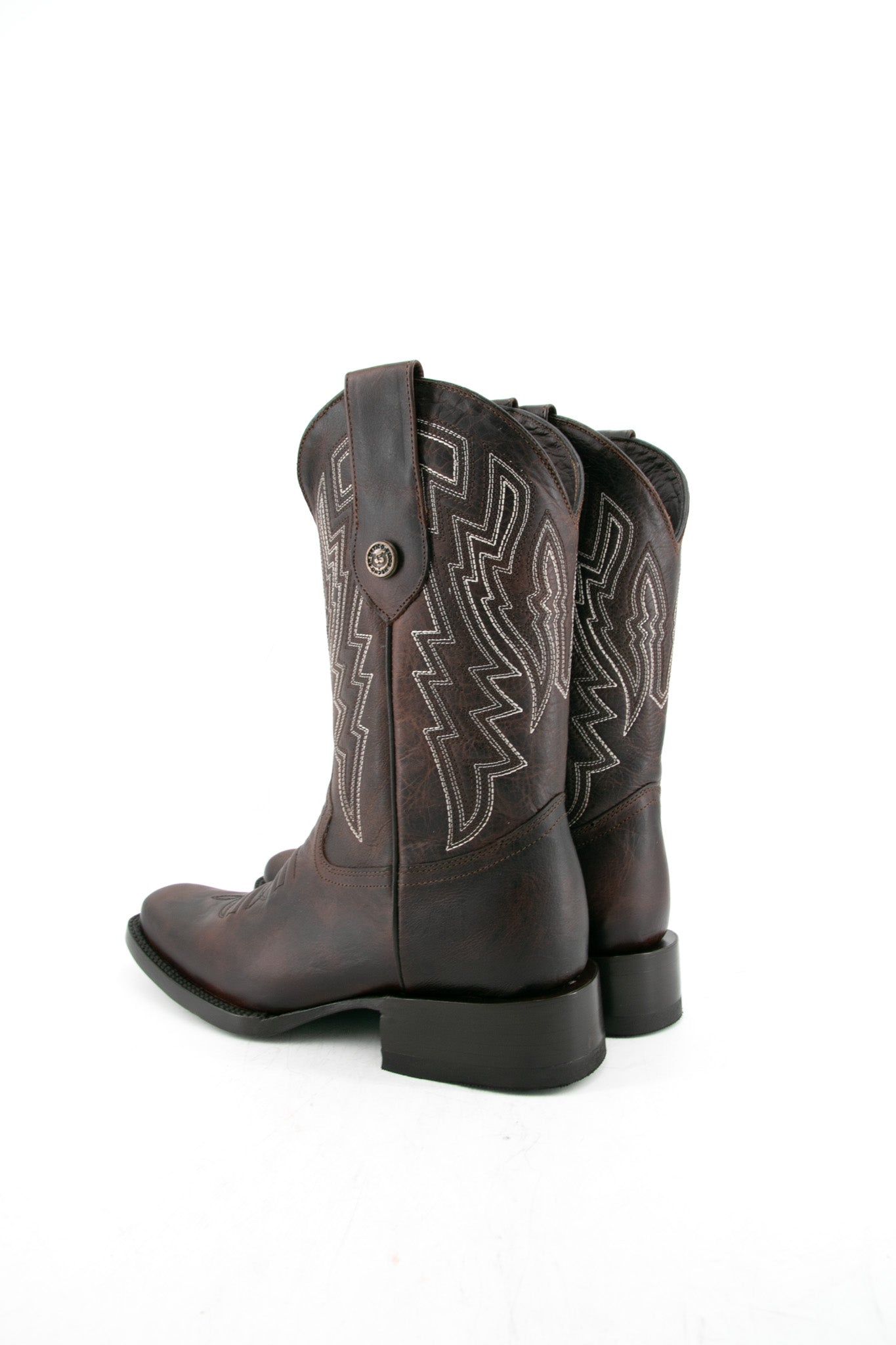 Falcon Rust Rodeo Toe Cowboy Boot