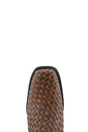 Woven Rodeo Cowboy Boot