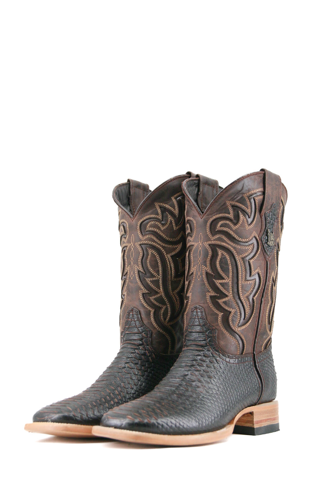 Bruce Python Square Toe Cowboy Boot