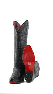 Eleanor Tall Red Bottom Snip Toe Cowgirl Boot