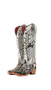 Charlotte Tall Cowhide Snip Toe Cowgirl Boot Size 5 Box IW1