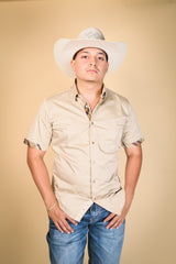 Platini Short Sleeve Travis Button Up