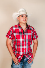 Baldelli Western Short Sleeve Ryan Button Up