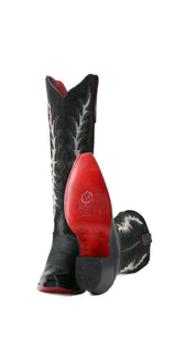 Makayla Tall Red Bottom Snip Toe Cowgirl Boot