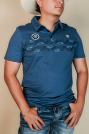 Rock & Roll Palm Border Polo
