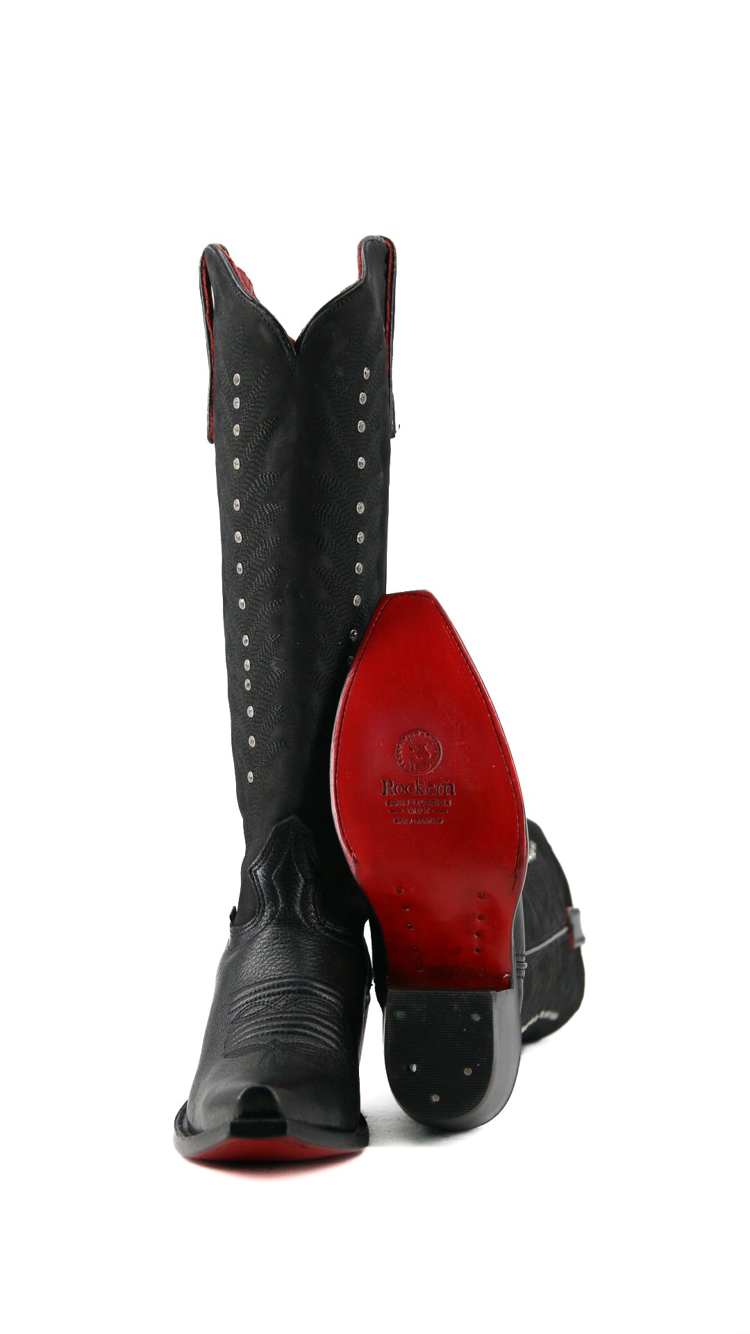 Crystal Belle Tall Snip Toe Cowgirl Boot