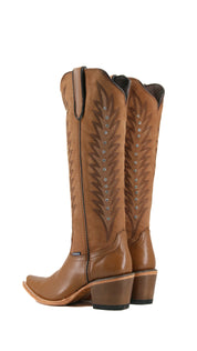 Crystal Belle Tall  Snip Toe Cowgirl Boot