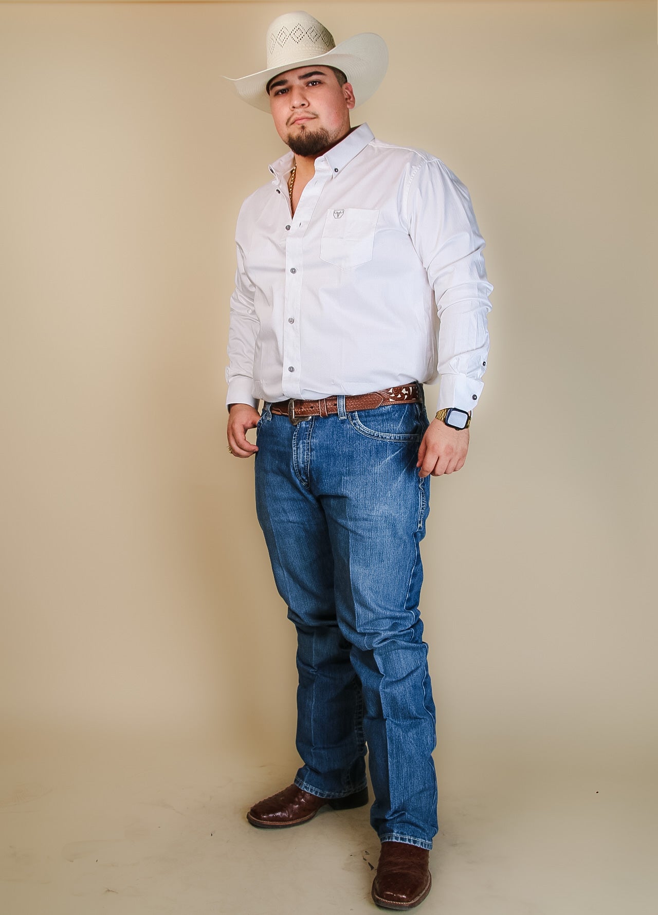 Platini Long Sleeve Rolex Button Up