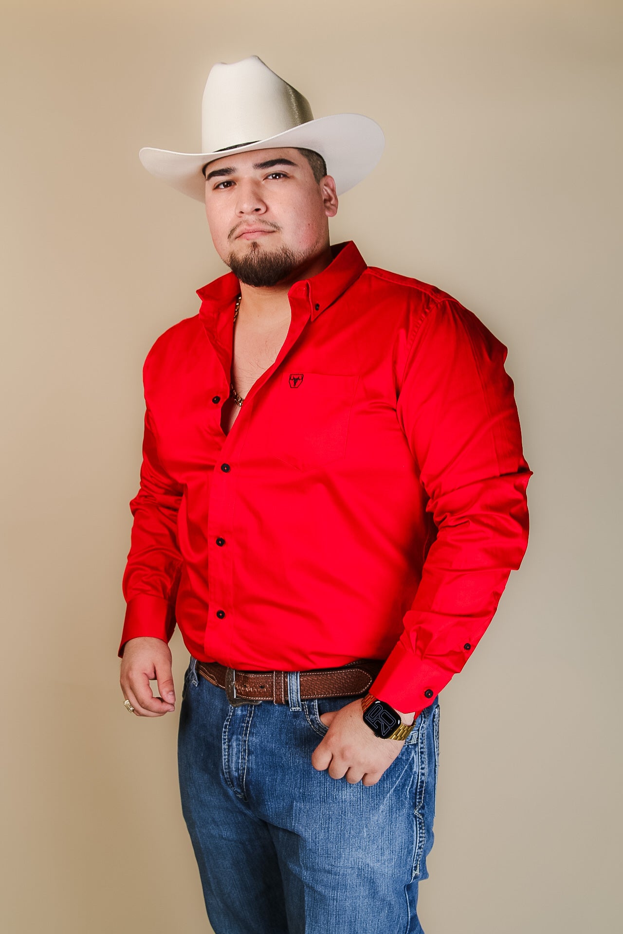 Platini Long Sleeve Rolex Button Up