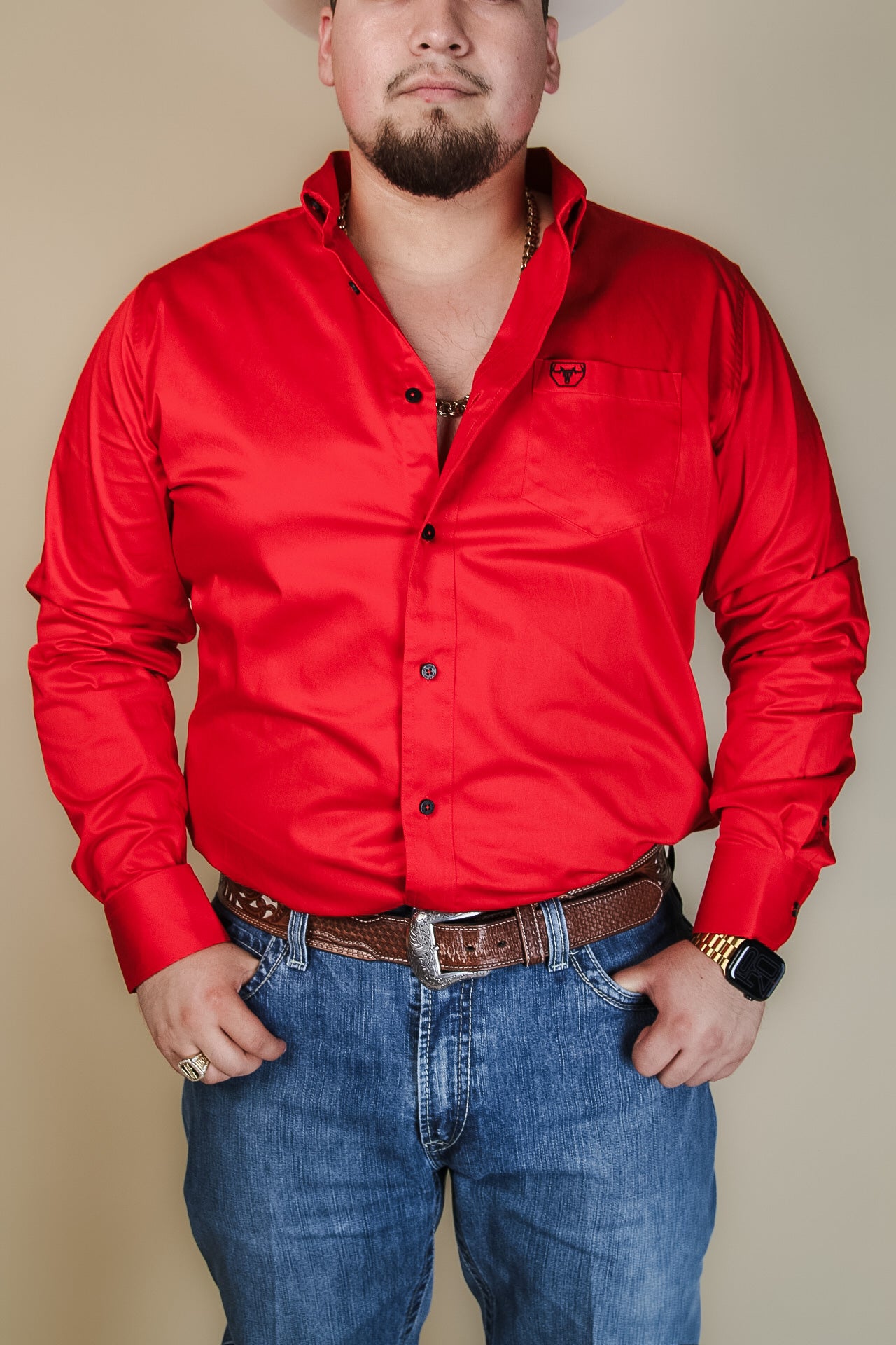 Platini Long Sleeve Rolex Button Up