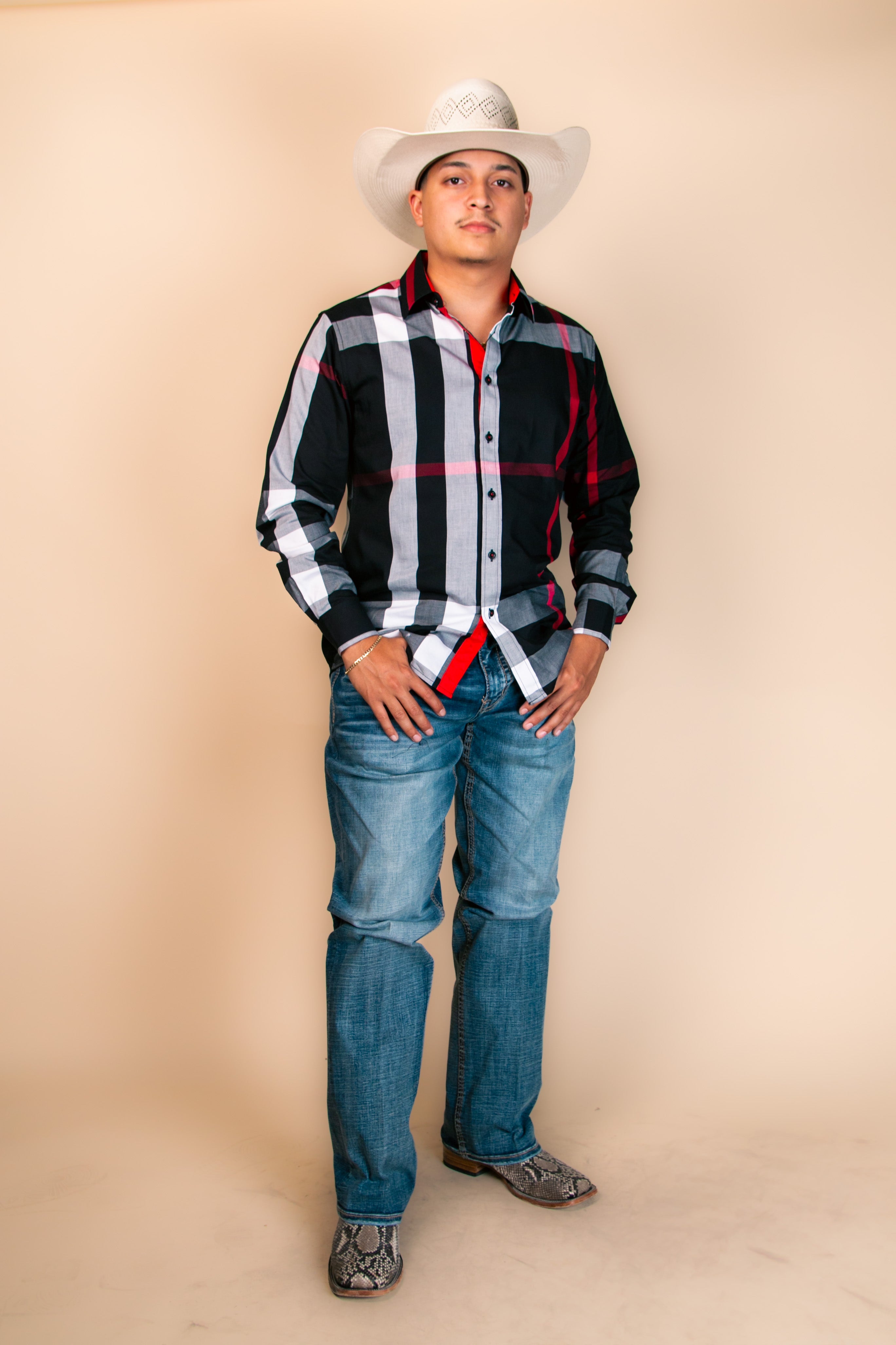 Baldelli Western Long Sleeve Dion Button Up