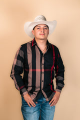 Baldelli Western Long Sleeve Dion Button Up