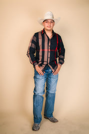 Baldelli Western Long Sleeve Dion Button Up