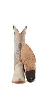 Makayla Snip Toe Midi Wide Calf Cowgirl Boot