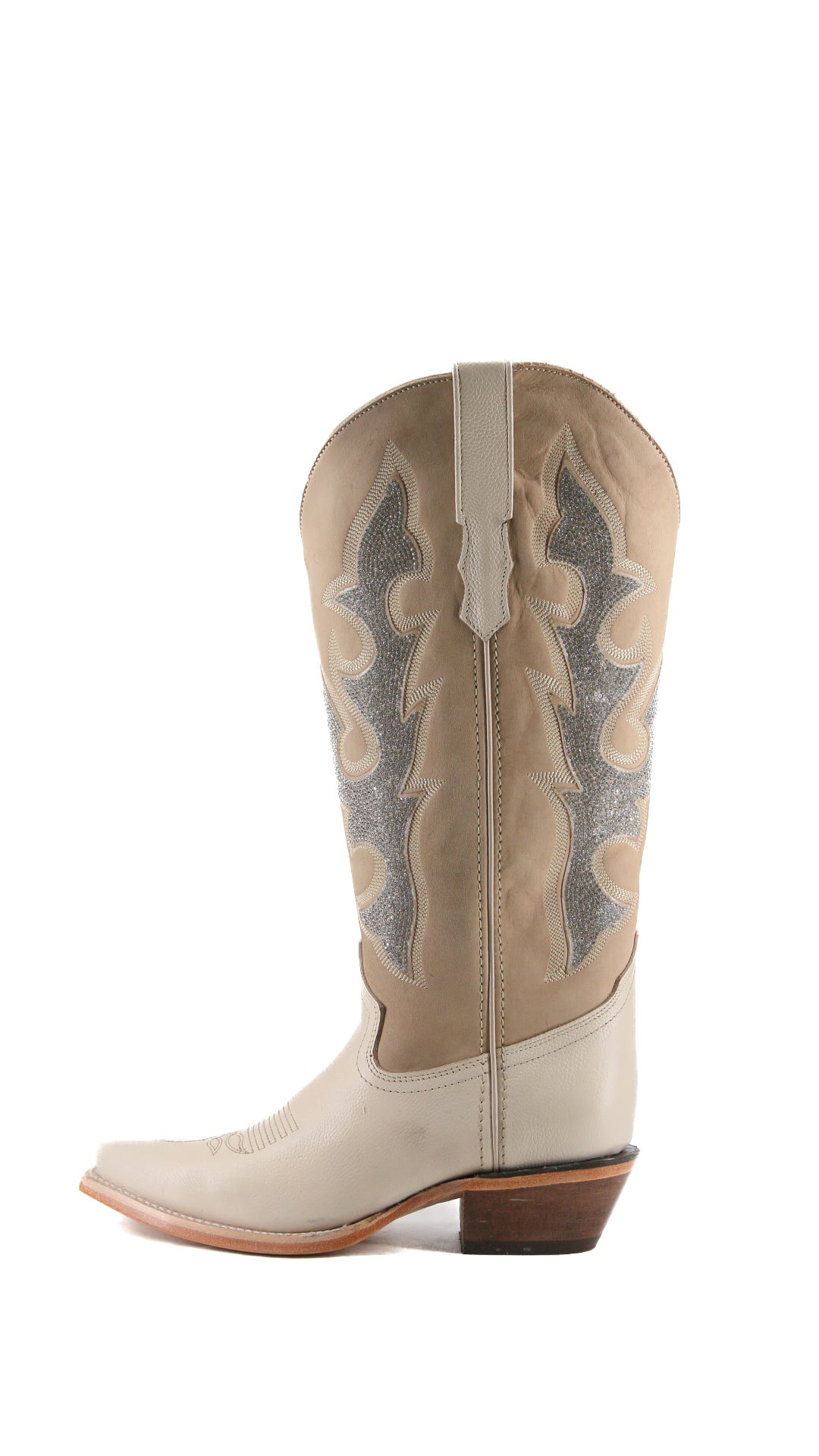 Makayla Snip Toe Midi Wide Calf Cowgirl Boot