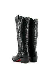 Ivy Tall Red Bottom Snip Toe Cowgirl Boot