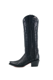 Ivy Tall Red Bottom Snip Toe Cowgirl Boot