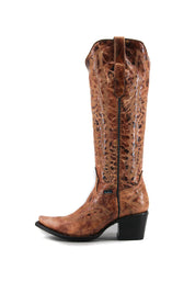 Valencia Tall Snip Toe Cowgirl Boot