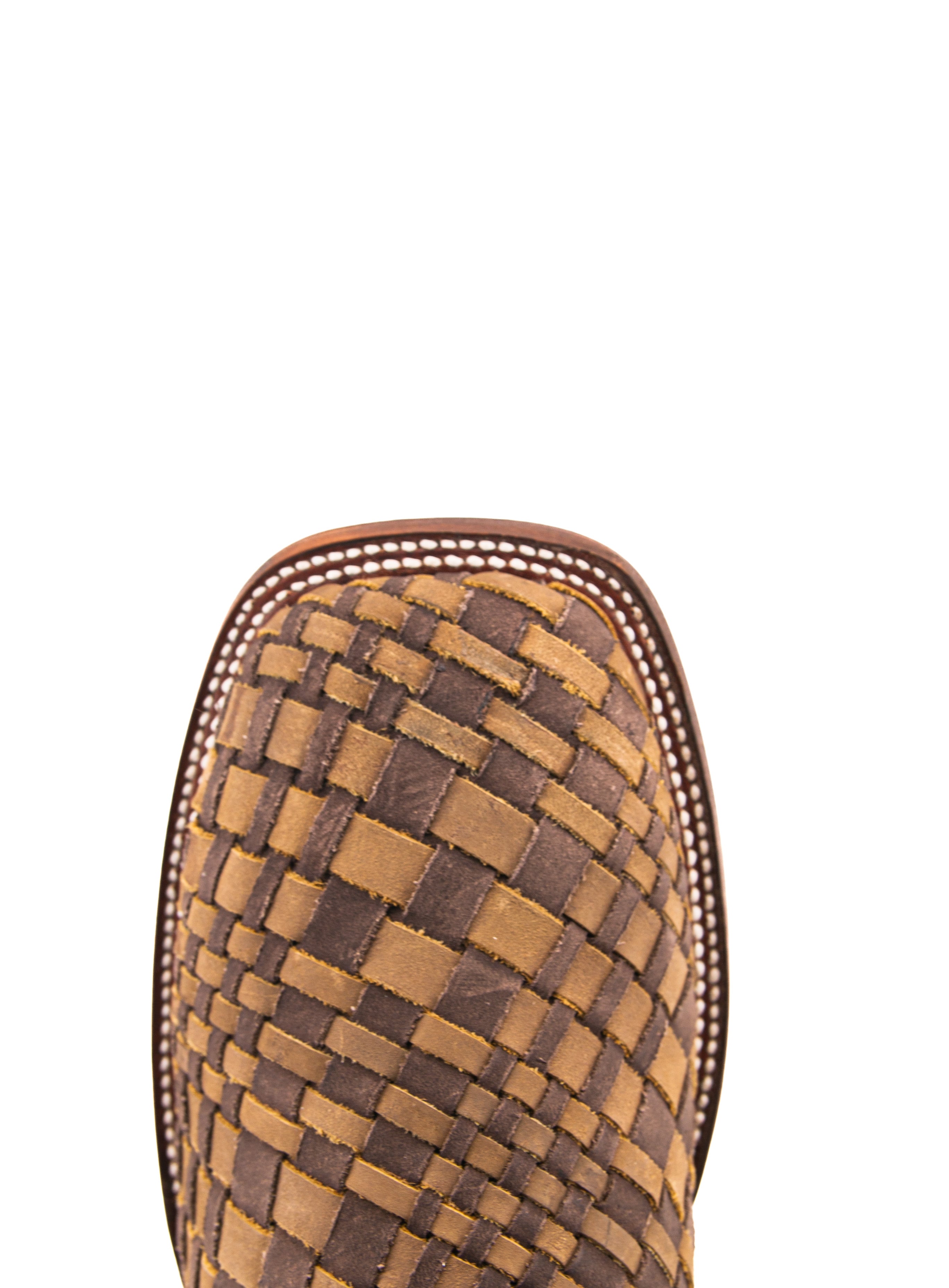 Prescott Arizona Woven Square Toe Cowboy Boot