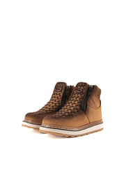 Kids Botines Tejidos Artesanal Francia