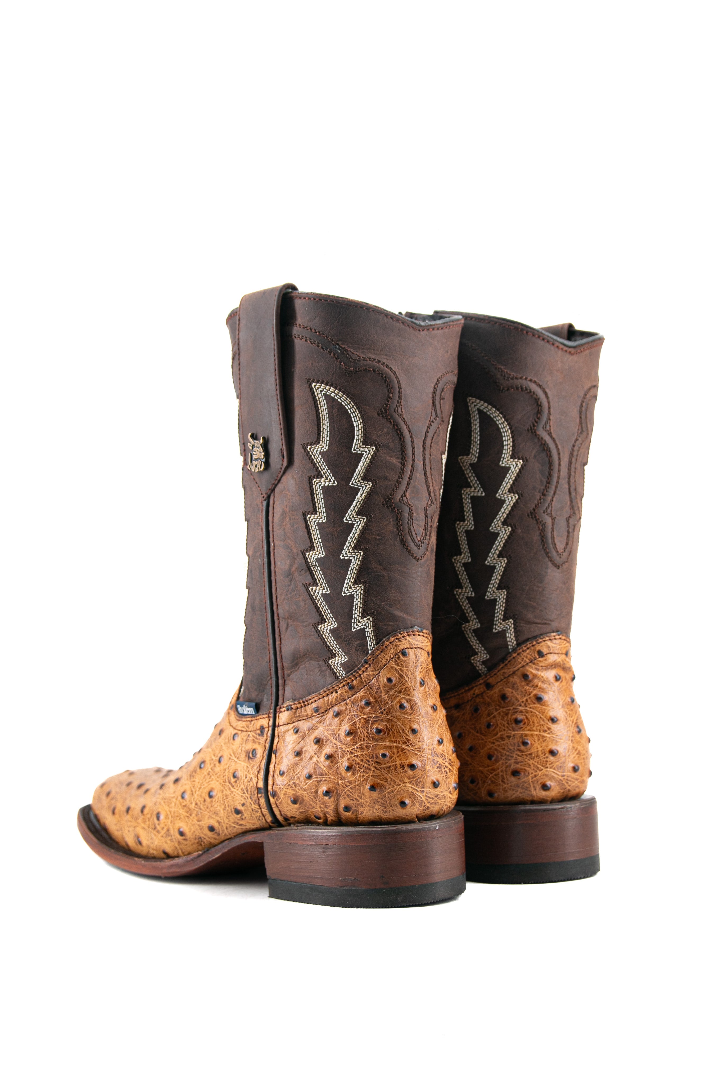 Ostrich Rodeo Zipper Cowboy Boot FINAL SALE