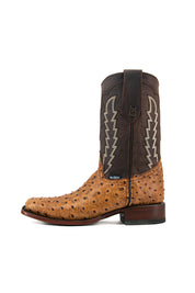 Ostrich Rodeo Zipper Cowboy Boot FINAL SALE
