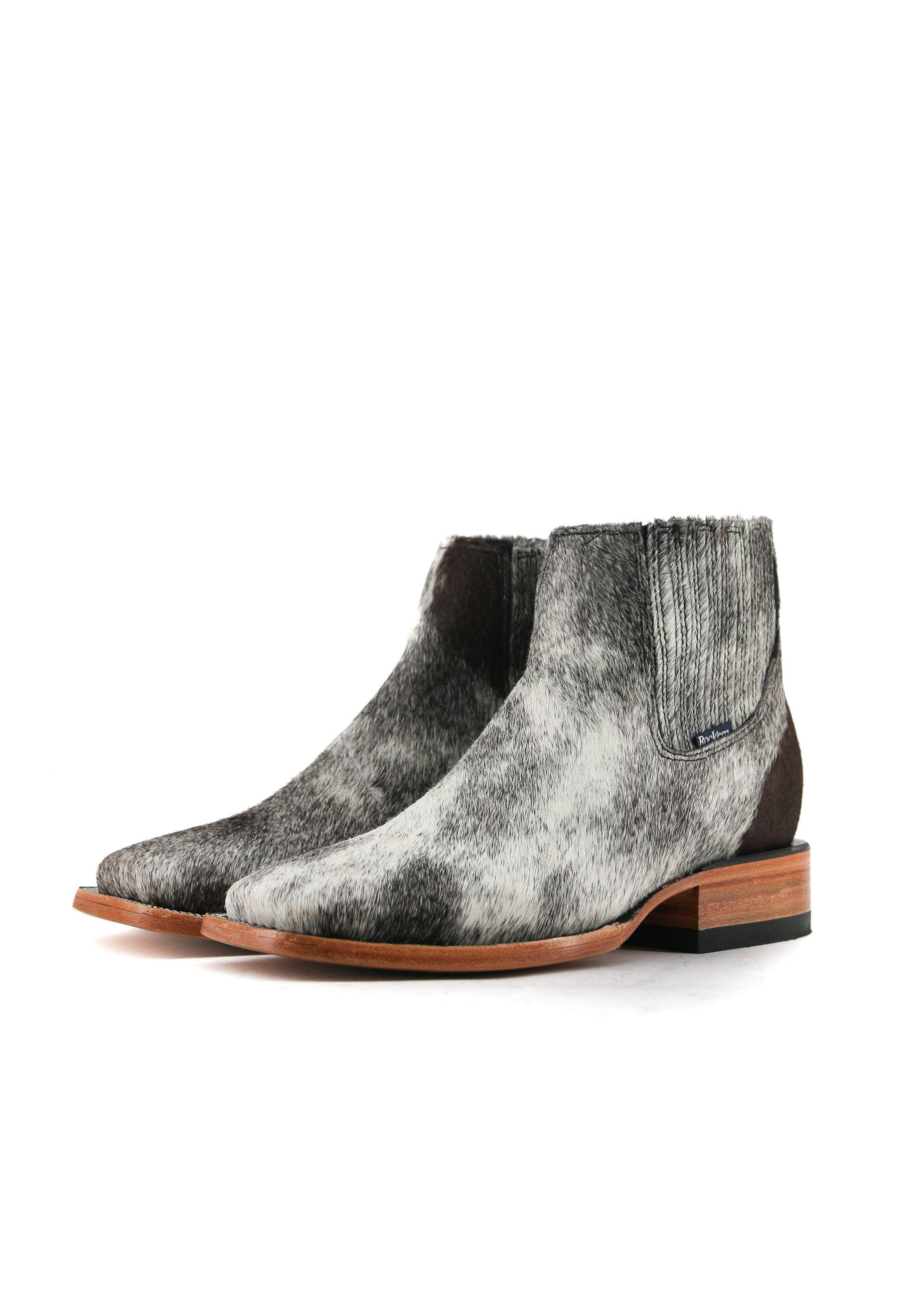 Men's Cowhide Square Toe Ankle Boot  Size 6.5 Box OM12
