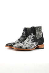 Men's Cowhide Square Toe Ankle Boot  Size 8.5 Box OM58