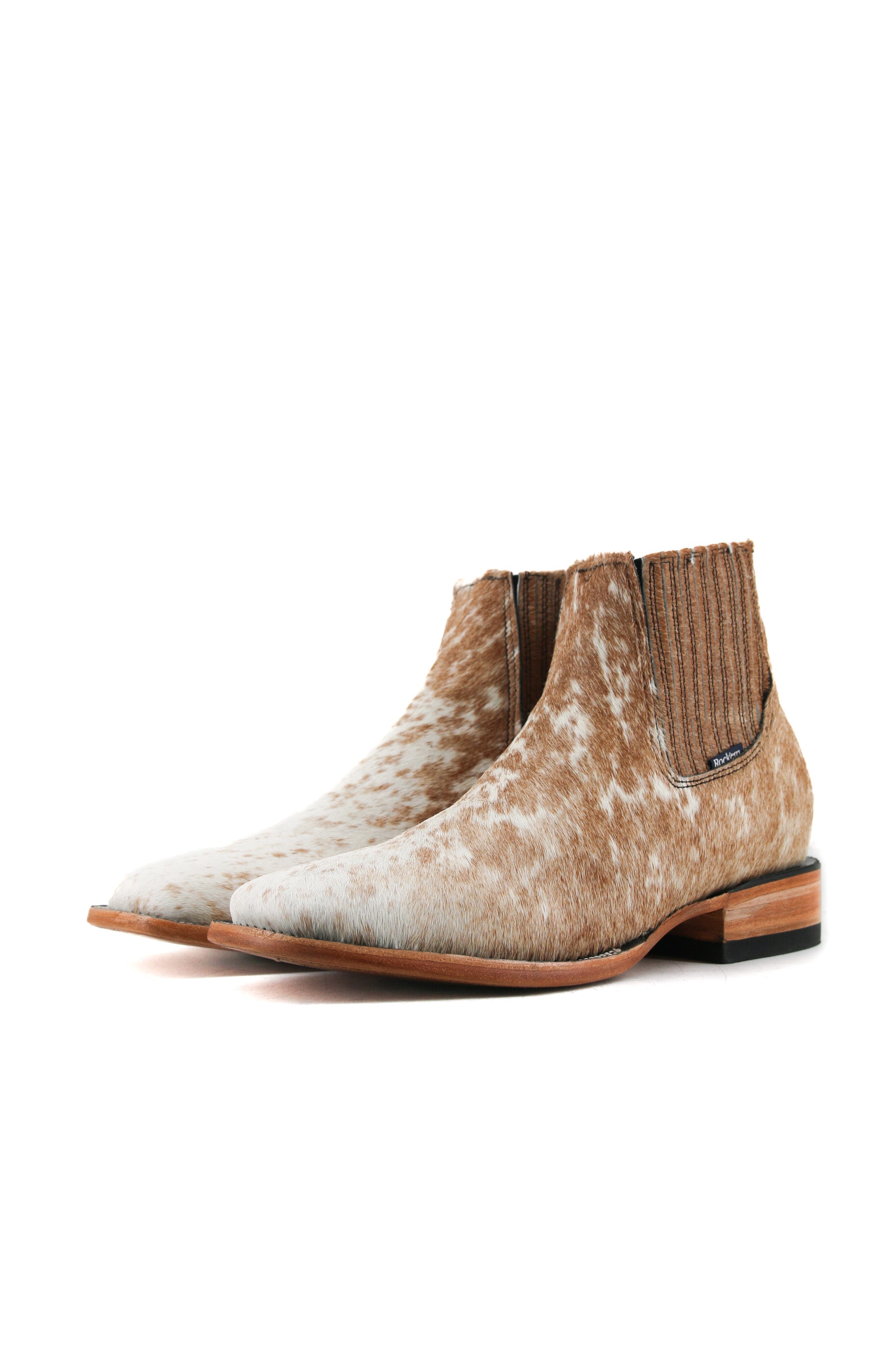 Men's Cowhide Square Toe Ankle Boot  Size 10.5 Box OM124