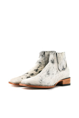 Men's Cowhide Square Toe Ankle Boot  Size 10.5 Box OM128