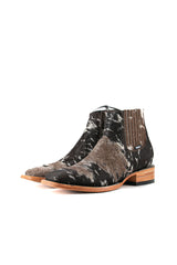 Men's Cowhide Square Toe Ankle Boot  Size 10.5 Box OM131