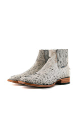 Men's Cowhide Square Toe Ankle Boot  Size 10.5 Box OM135