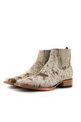 Men's Cowhide Square Toe Ankle Boot  Size 11 Box OM141