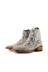 Men's Cowhide Square Toe Ankle Boot  Size 12 Box OM154