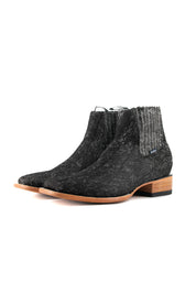 Men's Cowhide Square Toe Ankle Boot  Size 12 Box OM161