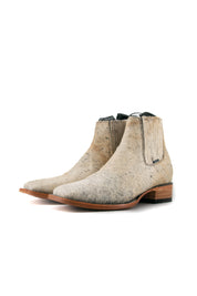Men's Cowhide Square Toe Ankle Boot  Size 12 Box OM167