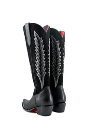 Brianna Tall Red Bottom Snip Toe Cowgirl Boot