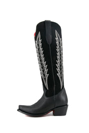 Brianna Tall Red Bottom Snip Toe Cowgirl Boot