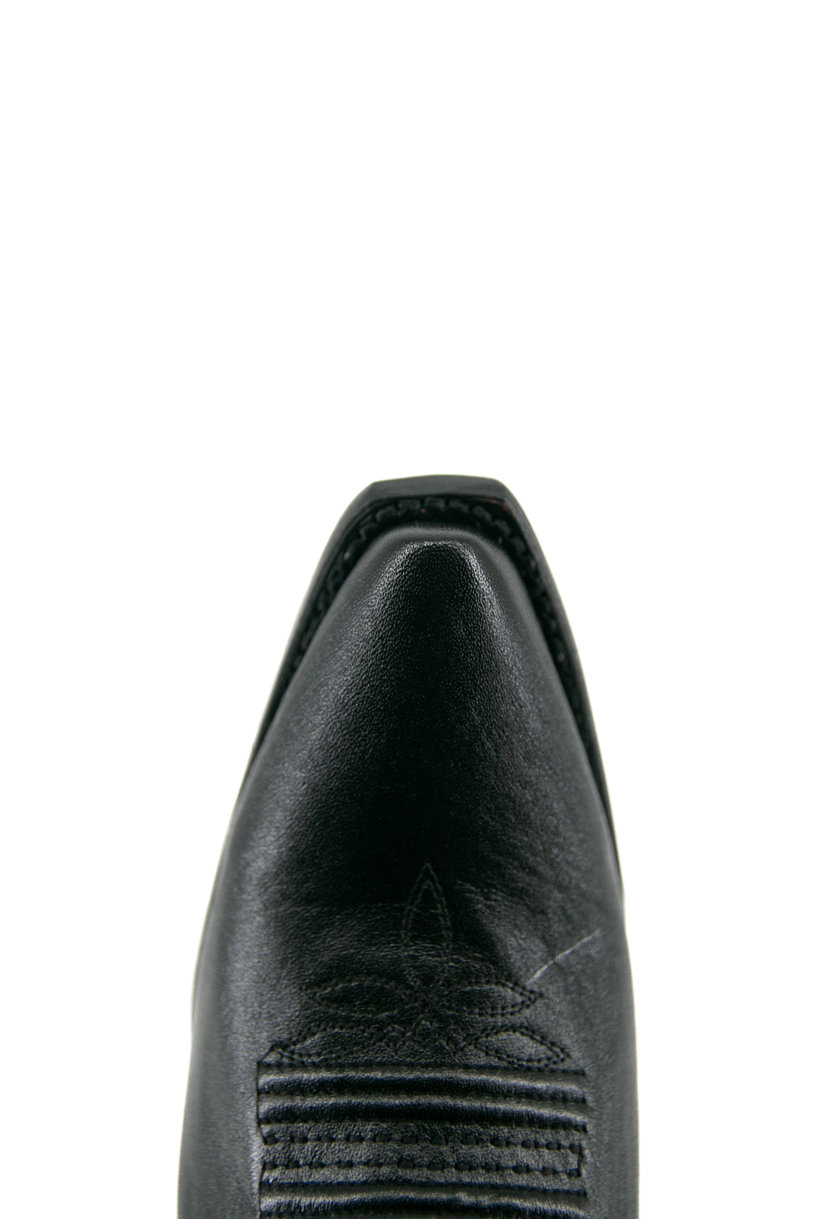 Scarlett Tall Wide Calf Red Bottom Snip Toe Cowgirl Boot