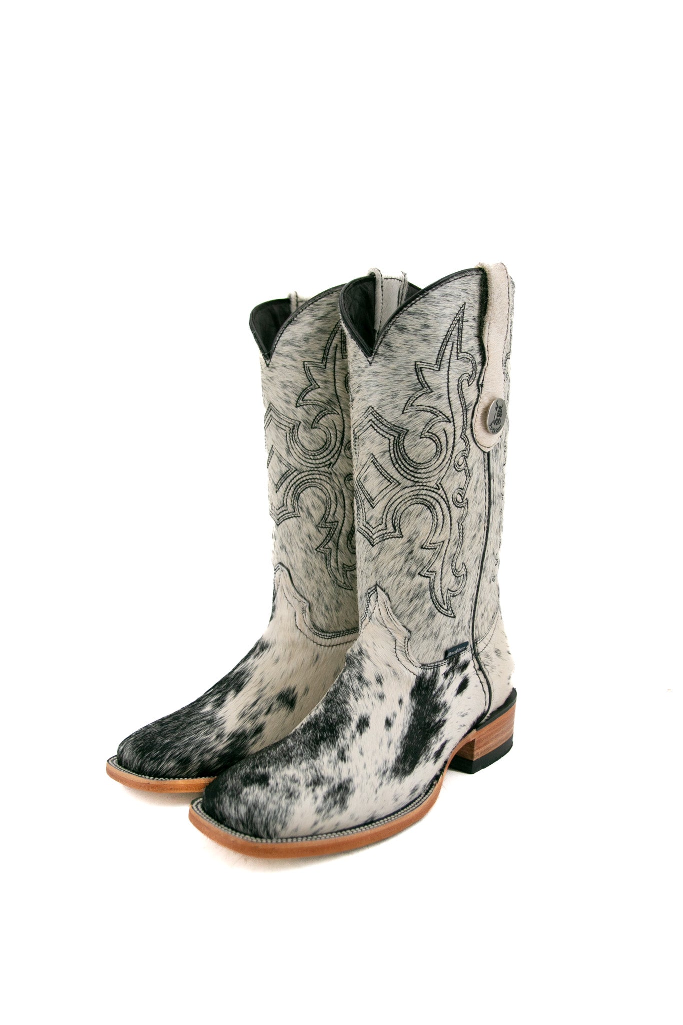 Katherine Cowhide Square Toe Cowgirl Boot Size 8.5 Box BW26  FINAL SALE