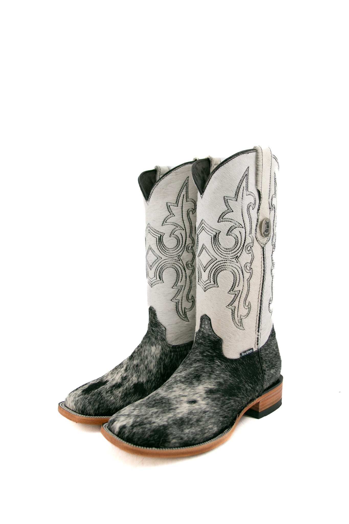 Katherine Cowhide Square Toe Cowgirl Boot Size 9 Box BW32  FINAL SALE