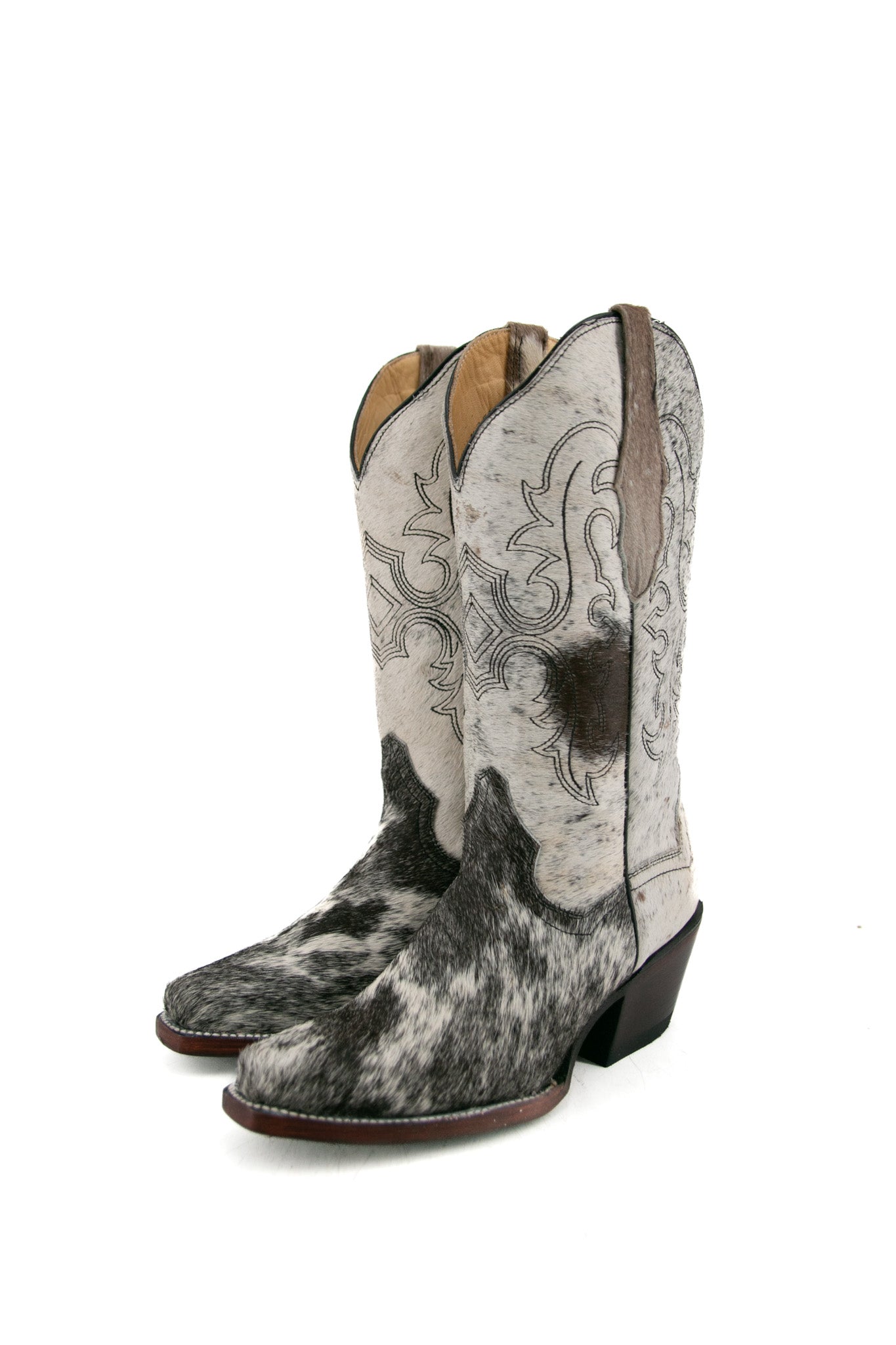 Katherine Cowhide Snip Toe Cowgirl Boot Size 7 Box BW7 FINAL SALE