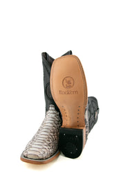 Exotic Python Square Toe Cowboy Boot