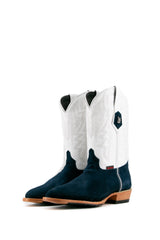 Maverick Roughout Round Toe Cowboy Boot