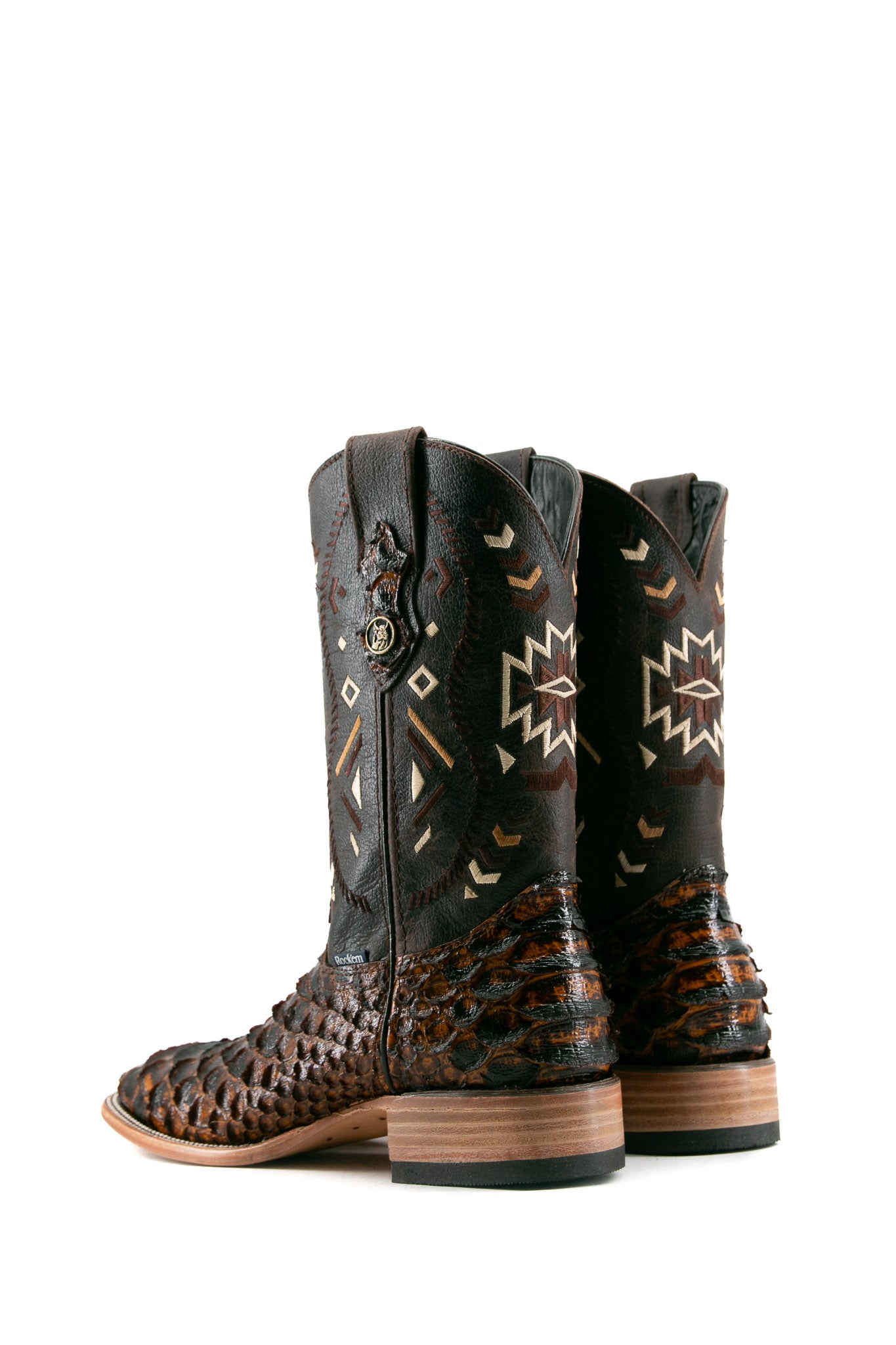 Phython Square Toe Cowboy Boot